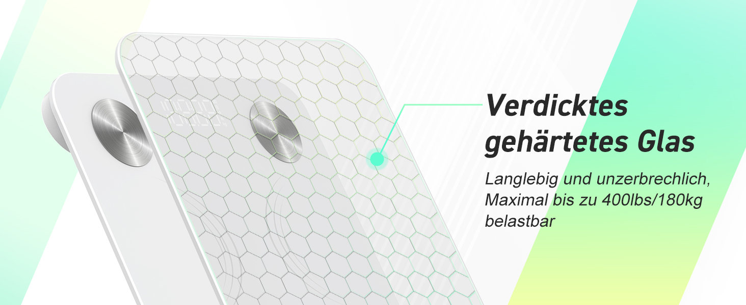 INSMART Розумні ваги для вимірювання тіла з Bluetooth, цифрова вага для людей, аналіз складу тіла: жир, маса м'язів, вода, білок, кісткова маса, ІМТ, BMR, пульс