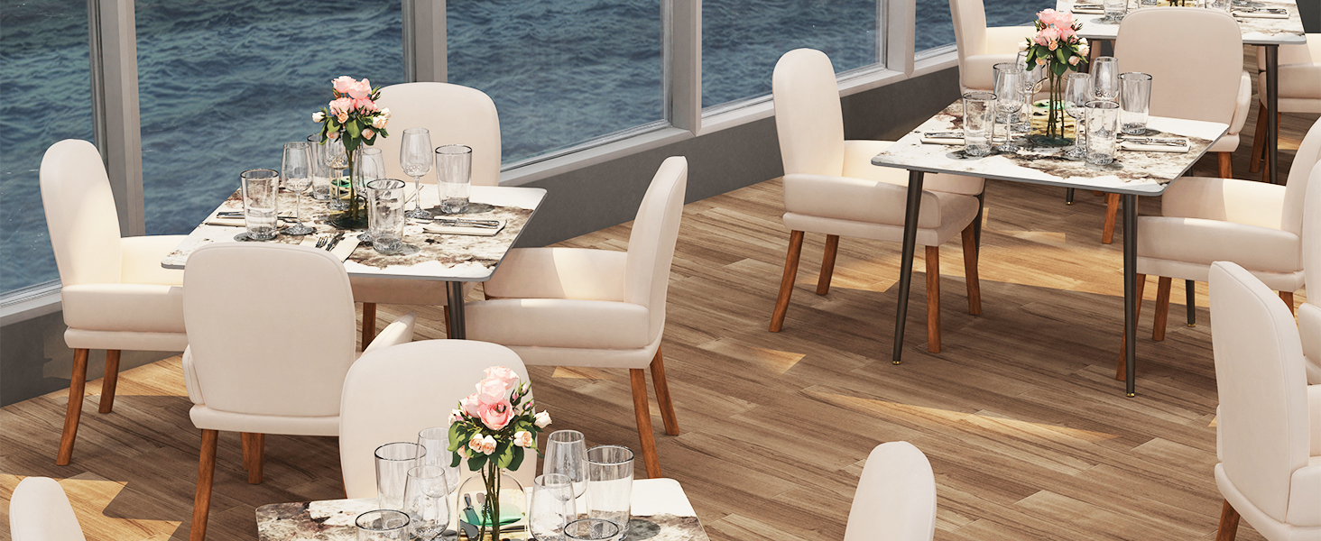 Стол кухонний FATIVO, 80x80 см, білий глянцевий, мармур, для 2 осіб, метал, скандинавський стиль