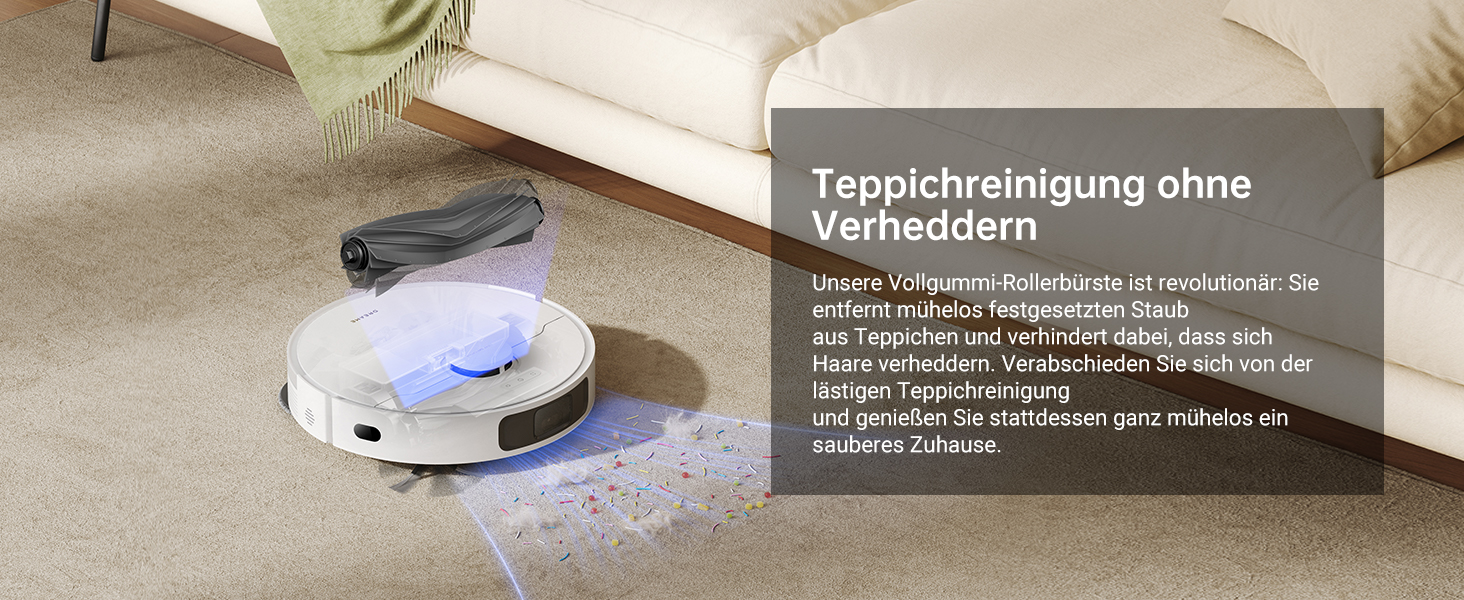 Робот-пилосос Dreame L10s Pro Gen2: потужність 13000 Па, DuoBrush для шерсті тварин, суха та волога прибирання, LDS-навігація, акумулятор 5200 мАг