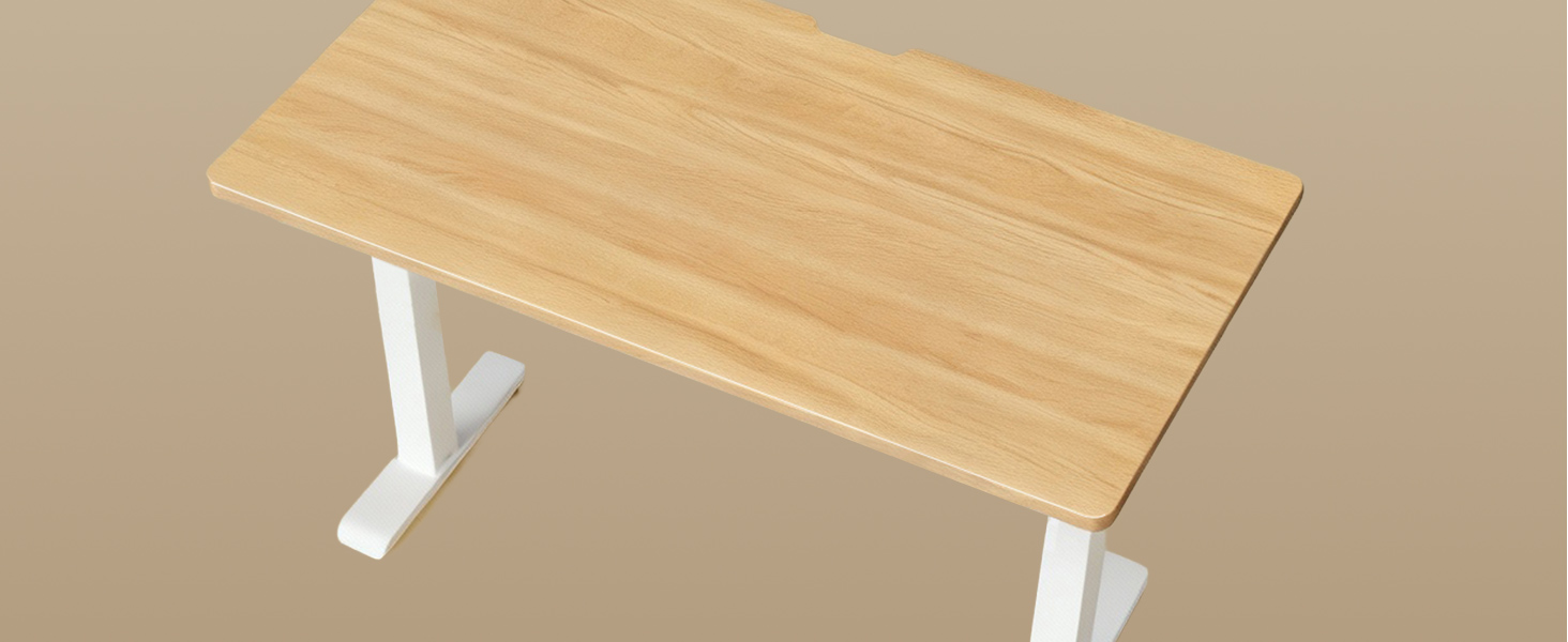 Регульований стіл OffiGo з 2 моторами, USB-C, 3 пам'яті, для столів 100-200 см (140 см, дуб)