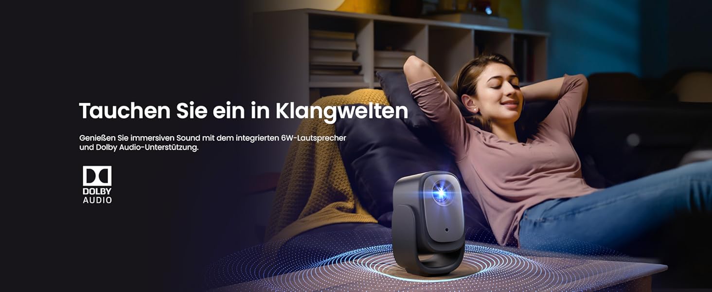 Dangbei N2 mini Smart проєктор: 1080P Full HD, Wi-Fi, Bluetooth, Dolby Sound, Автофокус, для домашнього кінотеатру