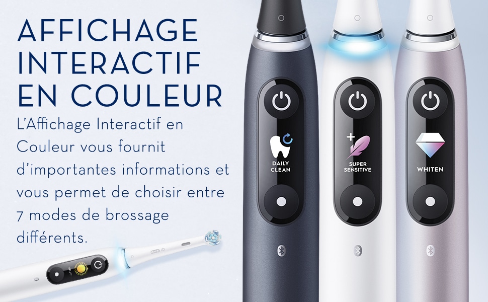 Електрична зубна щітка Oral-B iO 9 Duopack (2 щітки), чорна та рожева, з штучним інтелектом, дорожніми кейсами та насадками