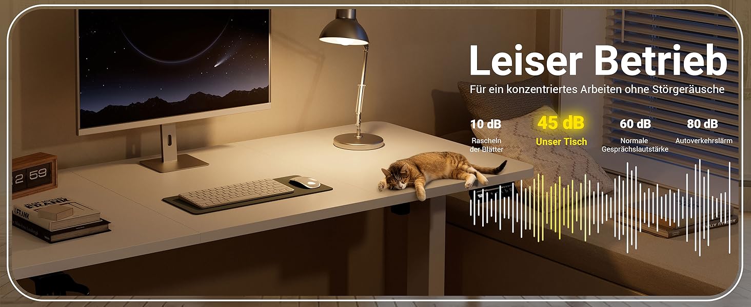 Регульований стіл 140 x 60 см з USB-C зарядкою, електричний, з функцією пам'яті, для офісу, стоячий/сидячий, білий Pro, 140x60 см