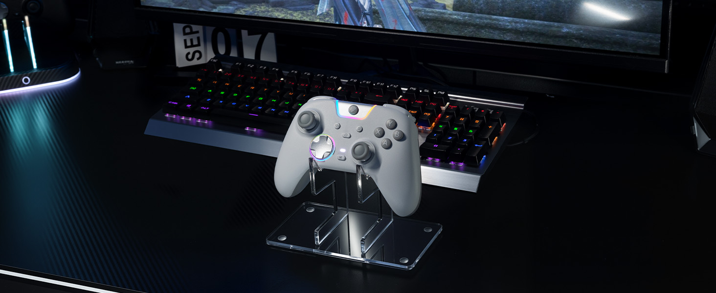 EasySMX X05PRO Бездротовий Геймпад для ПК, Switch, Android, iOS з тихими кнопками, Hall джойстиками та програмованими клавішами