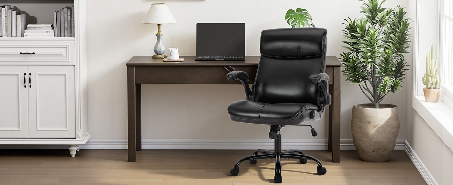 Офісне крісло COLAMY з підігрівом та підніжкою, ергономічний шезлонг для начальника, поворотне на 360°, регульована спинка 94-125°, для офісу