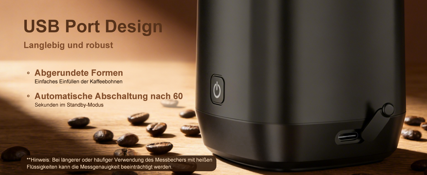 Ваги для кави цифровi Kaffee Waage для еспресо та пуровер, з таймером, аксесуар для бариста, мінімалістичний дизайн (чорні)