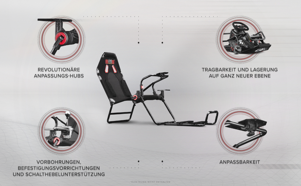 Гоночний кокпіт Next Level Racing GTLite – симулятор для автоспорту