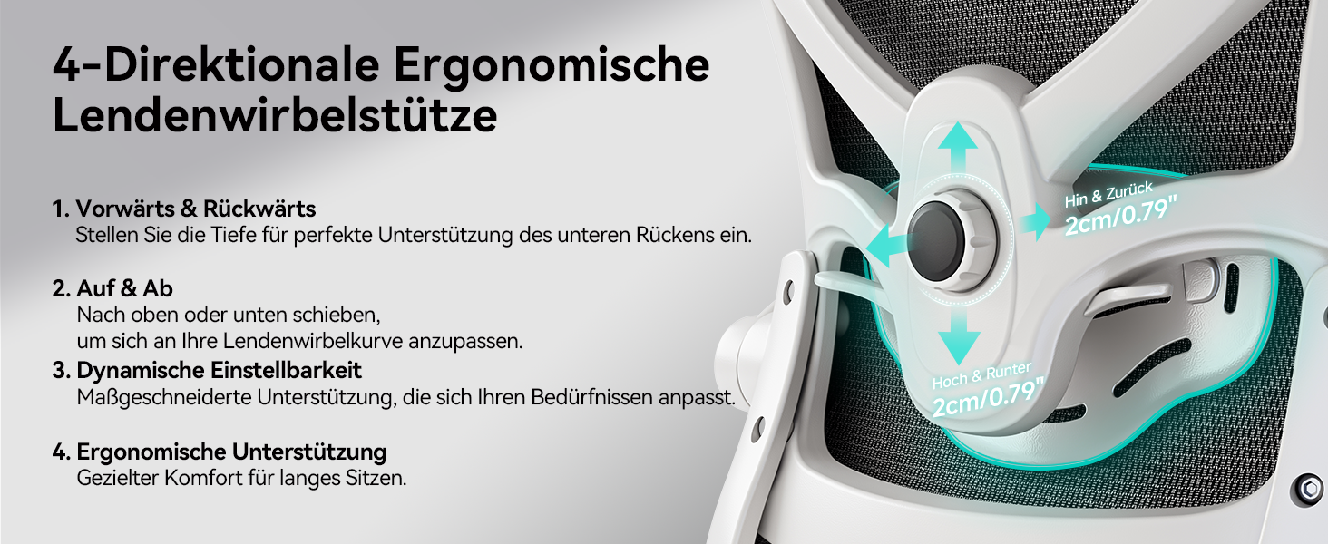 Офісне крісло LarkLeaves з ергономічною спинкою, регульованими підлокітниками, підставкою для попереку та підголівником. Максимальне навантаження 140 кг, сірий колір.