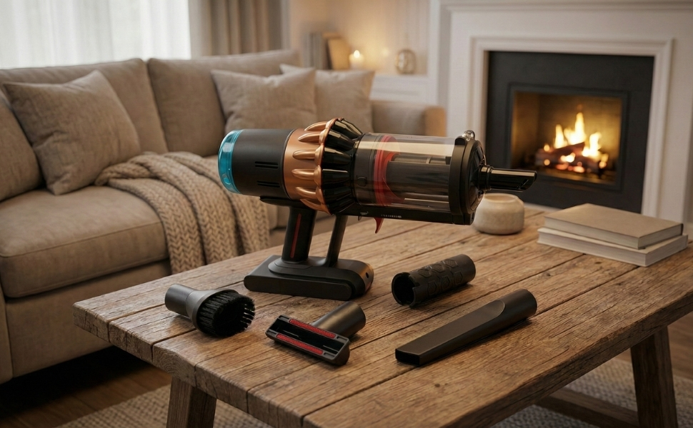 Насадка для видалення шерсті тварин Tierhaardüse для пилососа Dyson V16 Premium, Polsterdüse для м'яких меблів