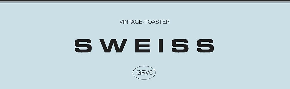 Тостер SWEISS Vintage GRV7 блакитний, 2 відділення, нержавіюча сталь, 6 режимів підсмажування, для багетів, розморожування, 1500 Вт