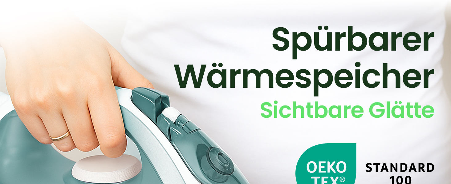 Преміум чохол для прасувальної дошки SimplySmooth 120x40 см, OEKOTEX100, Made in Germany, комфортне покриття, сірий/білий