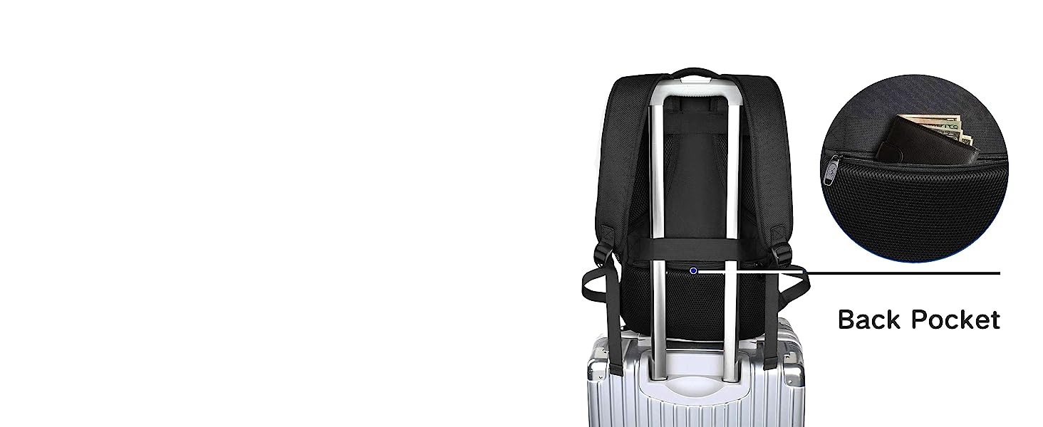 Рюкзак для подорожей MATEIN 40L з відділенням для взуття, USB, відділення для ноутбука 17', водовідштовхувальний, для подорожей/бізнесу, чорний