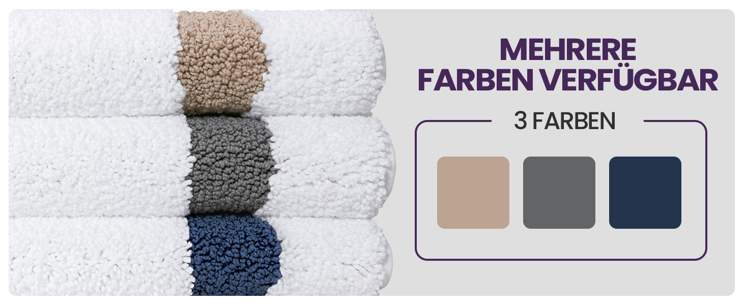 Килимок для ванної кімнати DEXI, 44 x 76 см, синій, неслизький, машинне прання, вбираючий, овальний