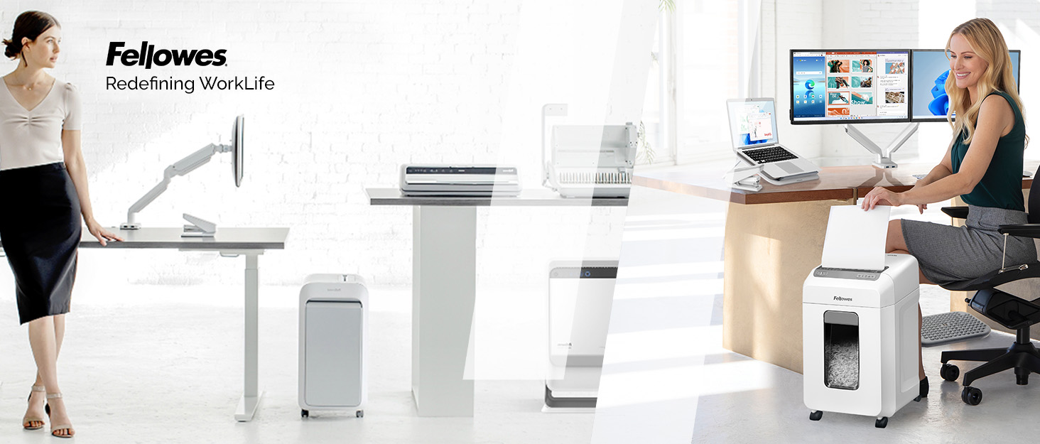 Fellowes FS-12C: Шредер для офісу та дому - 12 листів, перехресний різання, 19л контейнер, 20 хв роботи