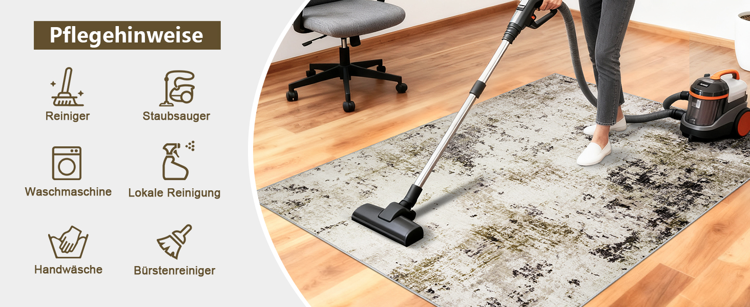 Килимок для підлоги під стілець для твердої підлоги Бохо, килимок під стіл для твердої підлоги, антиковзний килимок для офісного стільця (90x120 см, Тауп)