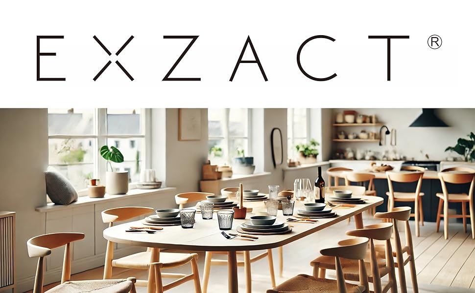 EXZACT Набір столових приборів 24 шт. з нержавіючої сталі, з ручками з заклепками/Столові прибори в ретро-стилі - 6 виделок, 6 ножів, 6 ложок, 6 чайних ложок - Рожевий