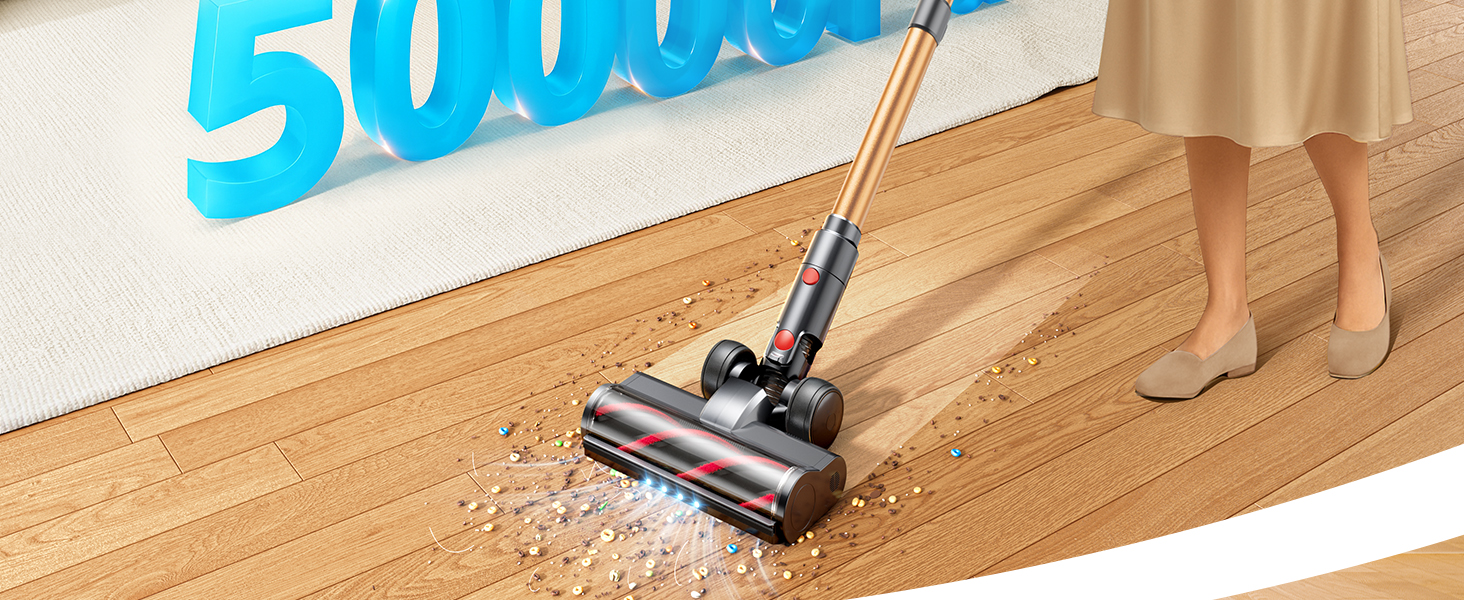 Бездротовий акумуляторний пилосос Fieety 8-в-1: потужне всмоктування 50kPa, 600W, 65 хвилин роботи, 1.6L, без мішка, для дому та авто, з турбощіткою та базою для зарядки. Ідеально для видалення шерсті тварин, килимів та твердих поверхонь.