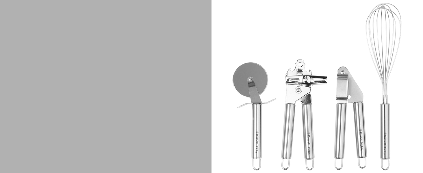 Набір кухонних аксесуарів Russell Hobbs RH00123 з нержавіючої сталі (6 шт.)