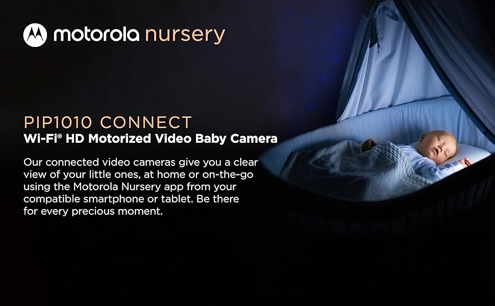 Відеоняня Motorola Nursery PIP1610 HD WiFi з 5