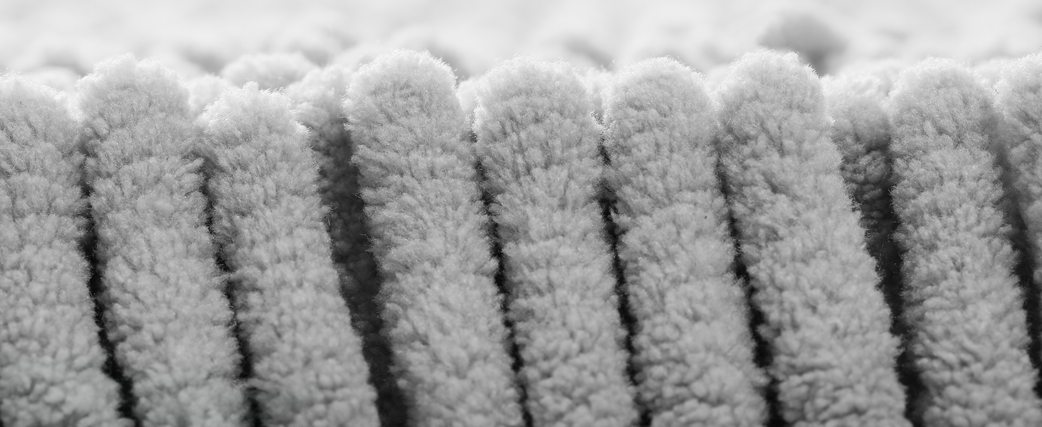 Килимок для ванної кімнати Homaxy з антиковзким покриттям, мікрофібра, 60 x 120 см, світло-сірий