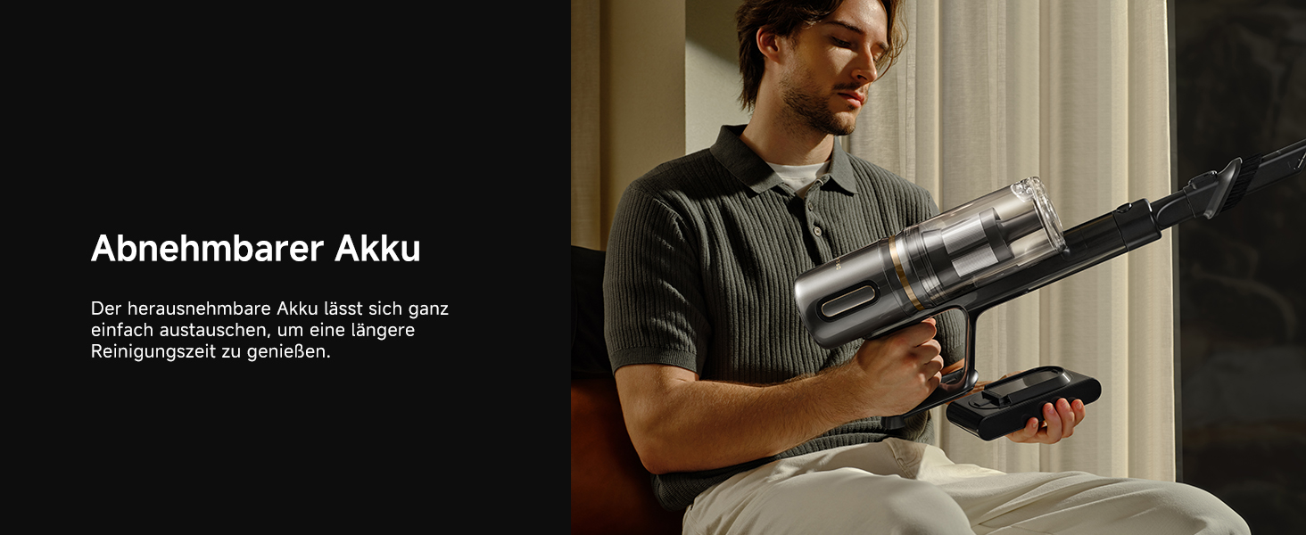 Dreame бездротовий пилосос V20: для твердих підлог та килимів, 24000PA, 90 хв роботи, фільтрація 99.99%, видалення шерсті тварин