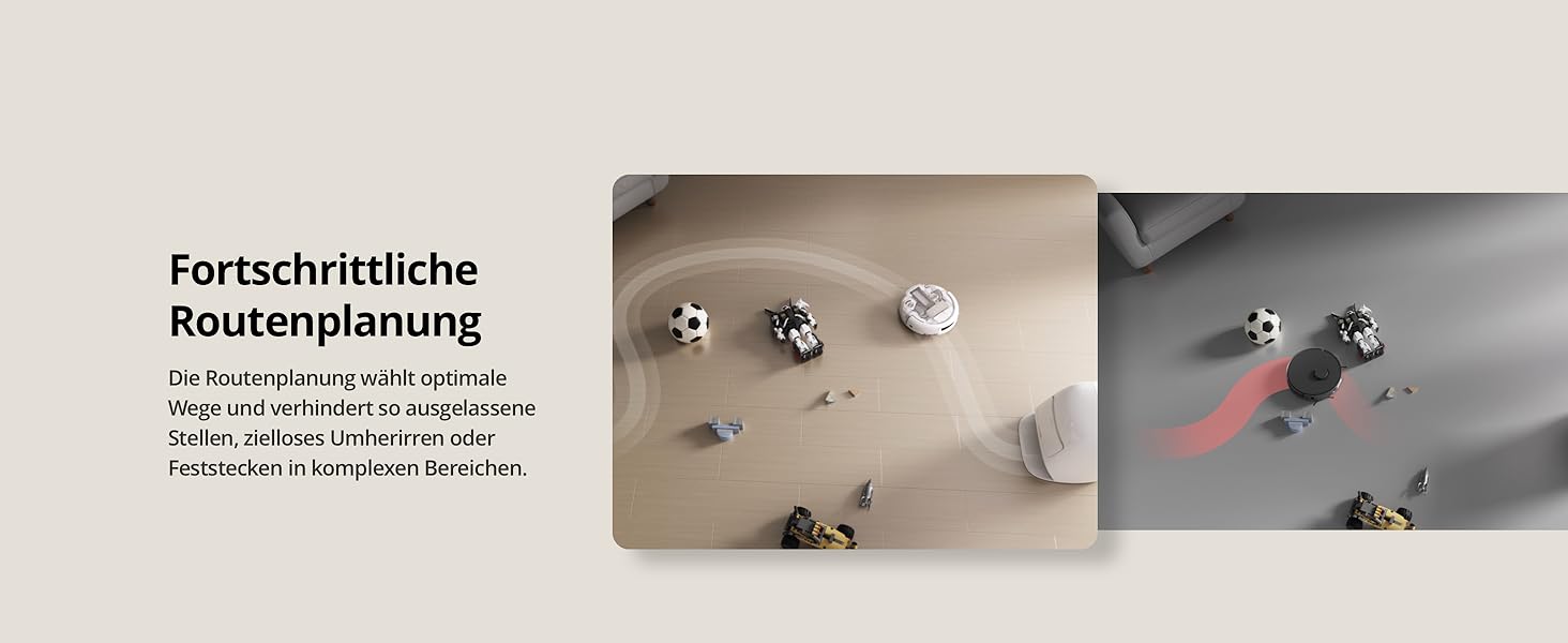 Робот-пилосос DJI ROMO S з функцією миття підлоги, 25 000 Па потужність всмоктування, розпізнавання перешкод рівня дрона, два робочі руки, 200 днів без обслуговування, автоматичне очищення та сушіння моп-насадки (DJI ROMO A (версія з баком для води))