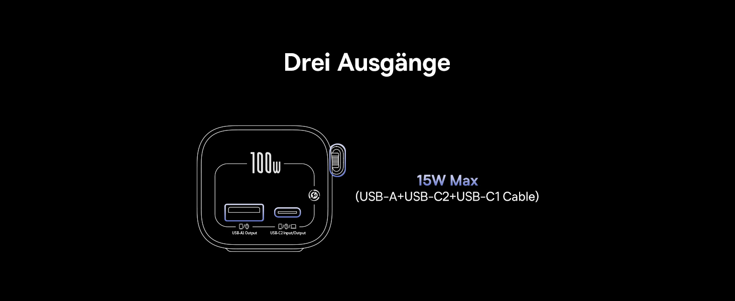 Powerbank Baseus EnerGeek для ноутбука: 100W, 10000mAh, 2x USB-C PD 3.0, Digital Display, сумісний з MacBook, Dell, HP, SteamDeck, iPhone, Samsung