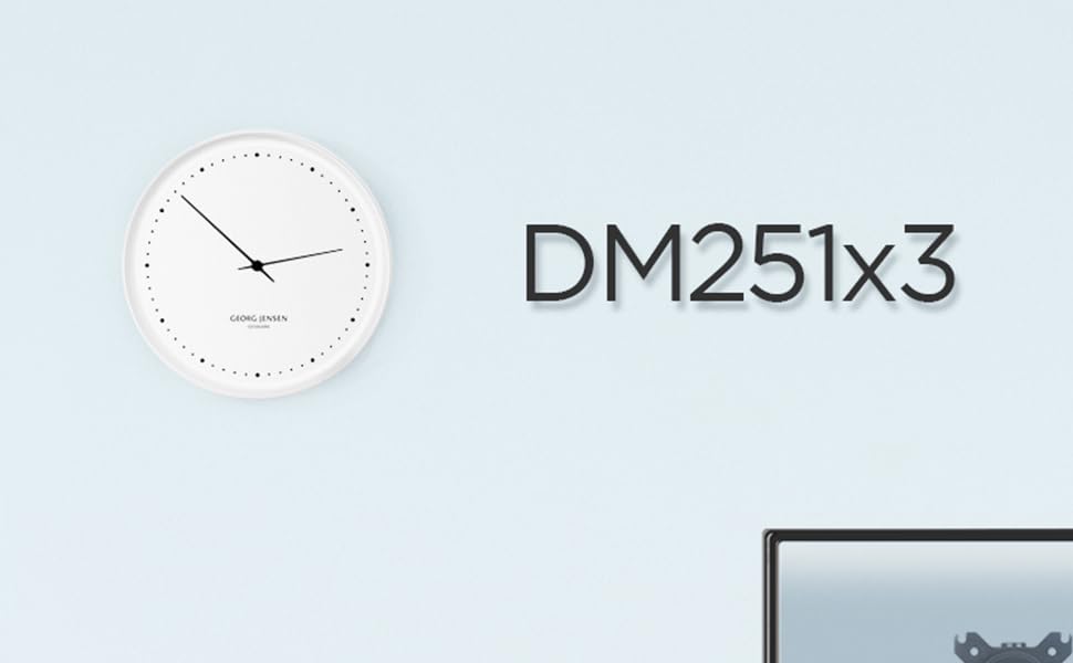 Кріплення для монітора Duronic DM251X3 WE: підходить для моніторів 13-27 дюймів, підтримує до 8 кг, регульоване по висоті, нахил, поворот, VESA кріплення