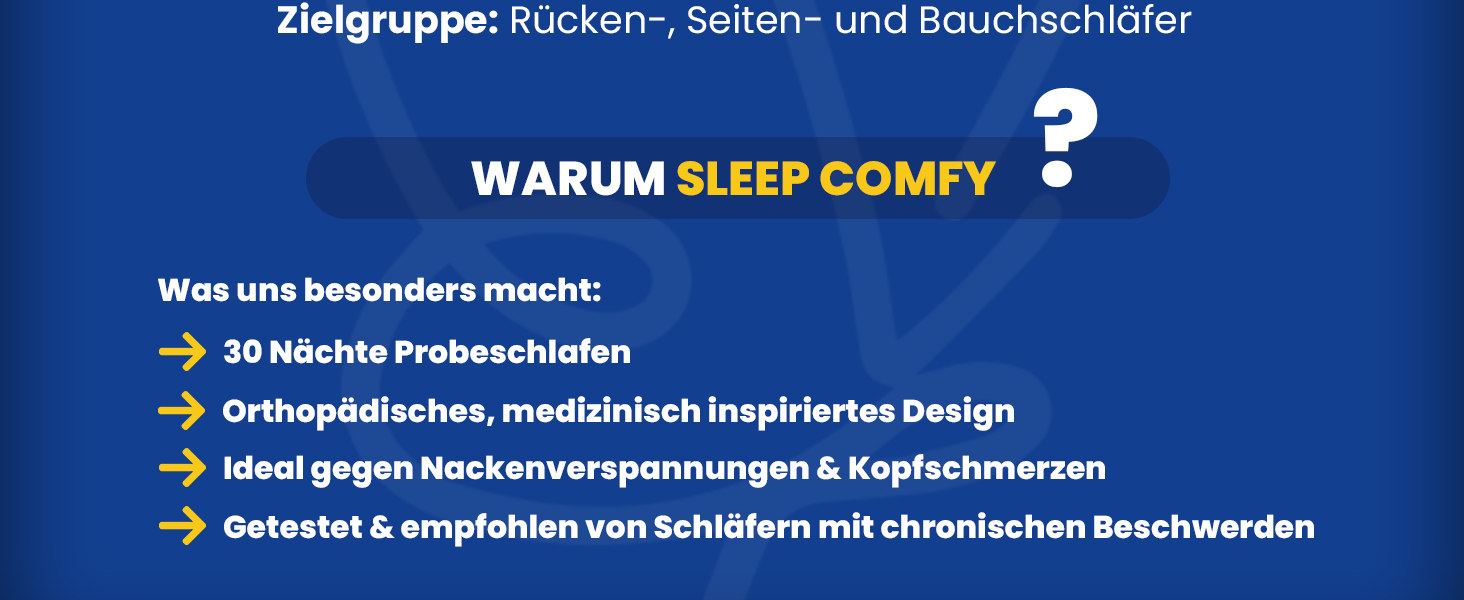 Ортопедична подушка-метелик SLEEP COMFY з ефектом пам'яті (Memory Foam), ергономічна підтримка шиї від болю та мігрені, сертифікат Oeko-TEX, для сну на боці