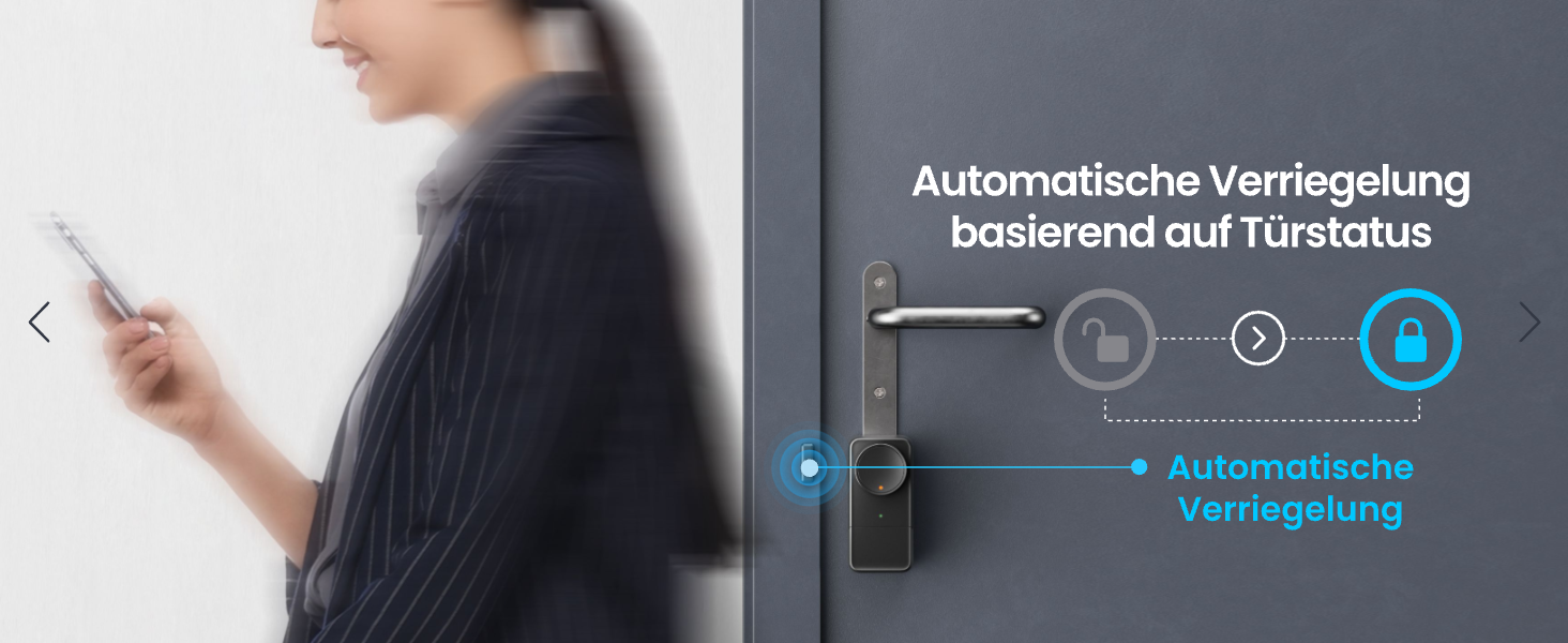 SwitchBot Smart Lock Pro Matter Silver: Розумний замок з акумулятором, Matter, WiFi, підтримка Apple Home, Alexa, Google Home, IFTTT