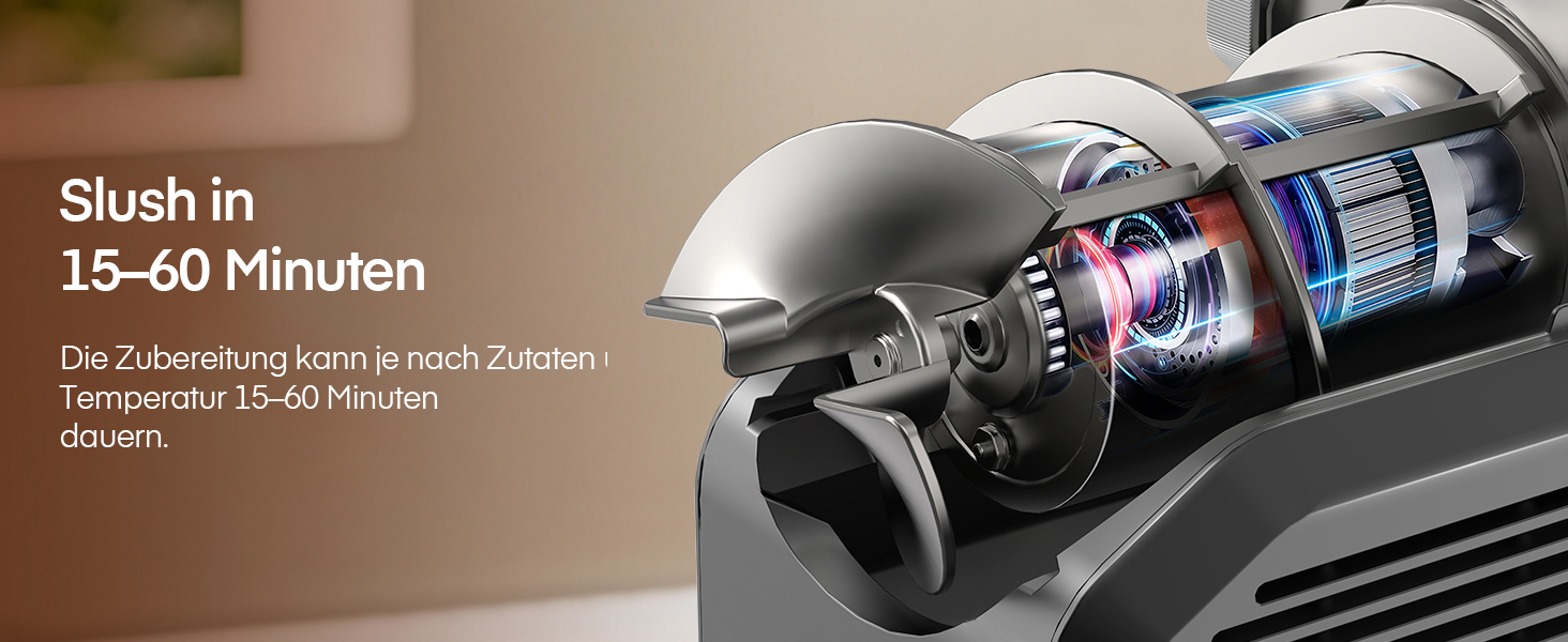 Машина для приготування сляш та коктейлів 2L, 5-в-1, Quickfreeze Technology, для дому