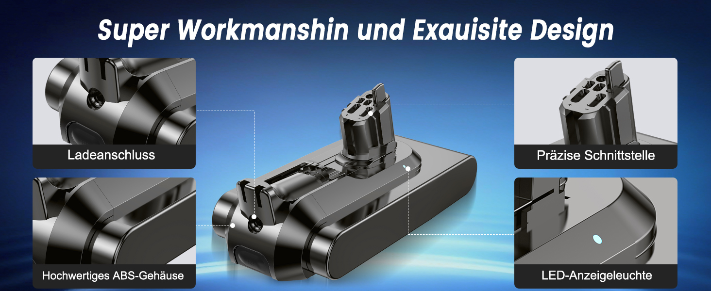 Акумулятор Dyson V11/V15: Сумісний акумулятор для пилососів Dyson V11C (кнопка), V15 SV15 SV16 SV22 SV28