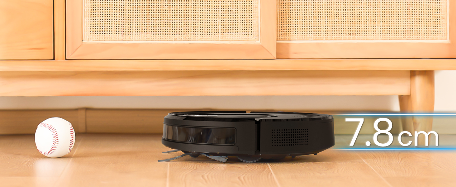 Робот-пилосос Vexilar W7 3-в-1 з вологою, 4000Pa, безщітковий мотор, 120 хв, для тварин, твердих підлог та килимів