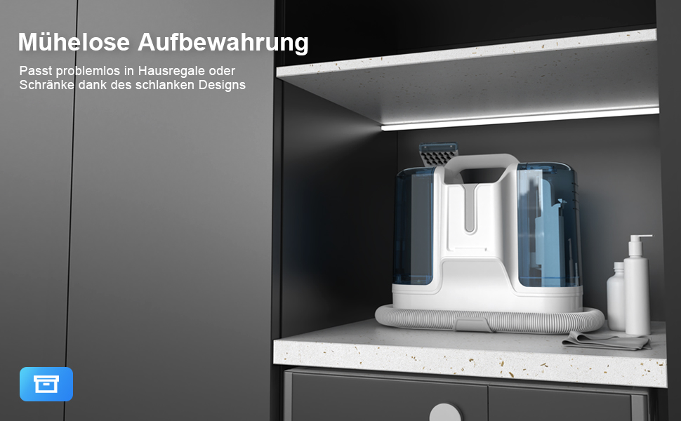 Пристрій для чищення м'яких меблів та килимів: мокрий/сухий пилосос 450W для дому, авто та диванів