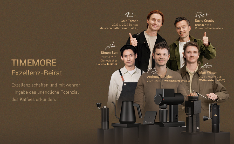 Ручна кавомолка TIMEMORE Chestnut C3 ESP PRO: корпус з нержавіючої сталі, жорна S2C, для еспресо та френч-пресу, чорний колір