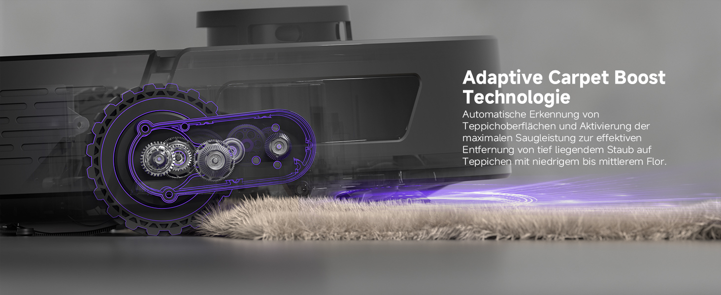 Робот-пилосос MONSGA з функцією миття, 3.5L, потужність всмоктування 5000Pa, час роботи 180 хв, навігація LiDAR, APP керування, чорний