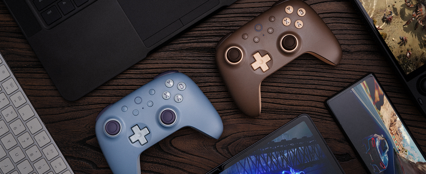 8BitDo Ultimate 2C: Бездротовий контролер для PC та Android (1000Hz, Hall-ефекти)