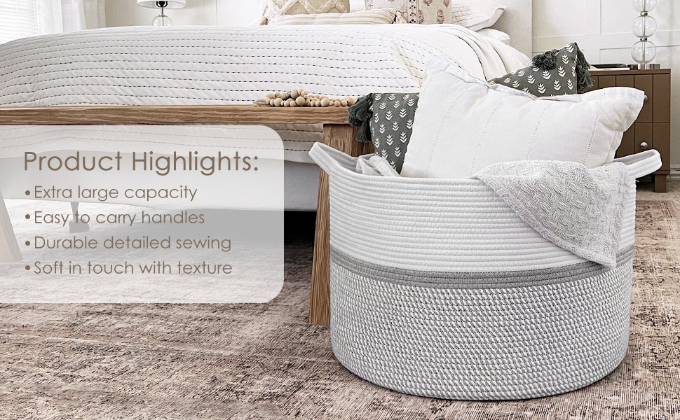 Кошик для зберігання TIMEYARD, кошик у дитячу кімнату, кошик для білизни, великий різдвяний кошик, кошик для ковдр, іграшок, плетені кошики, 55x35 см, оливковий зелений