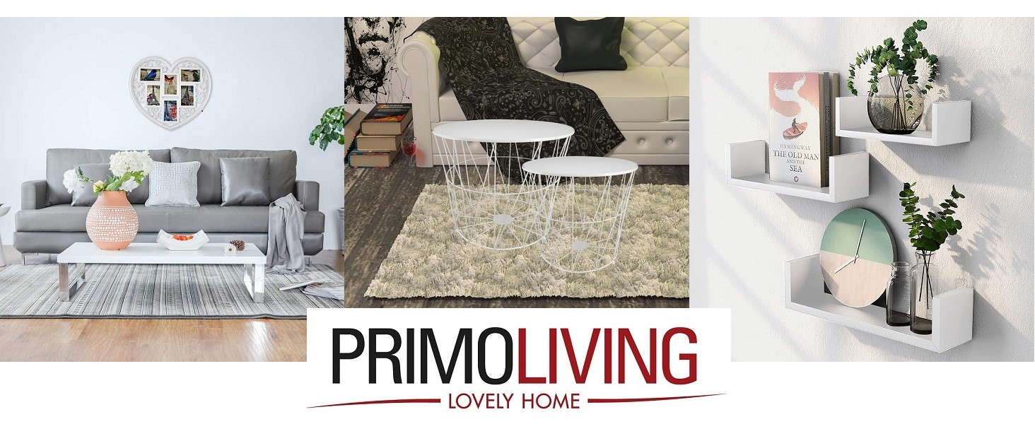 Журнальний столик PrimoLiving Design білий з кришкою - Металевий дротяний кошик з дерев'яною кришкою Діагональ P-840 L 40x35 см - Журнальний столик-кошик з декоративним столом для зберігання (розмір XL (прибл. 50x40см))