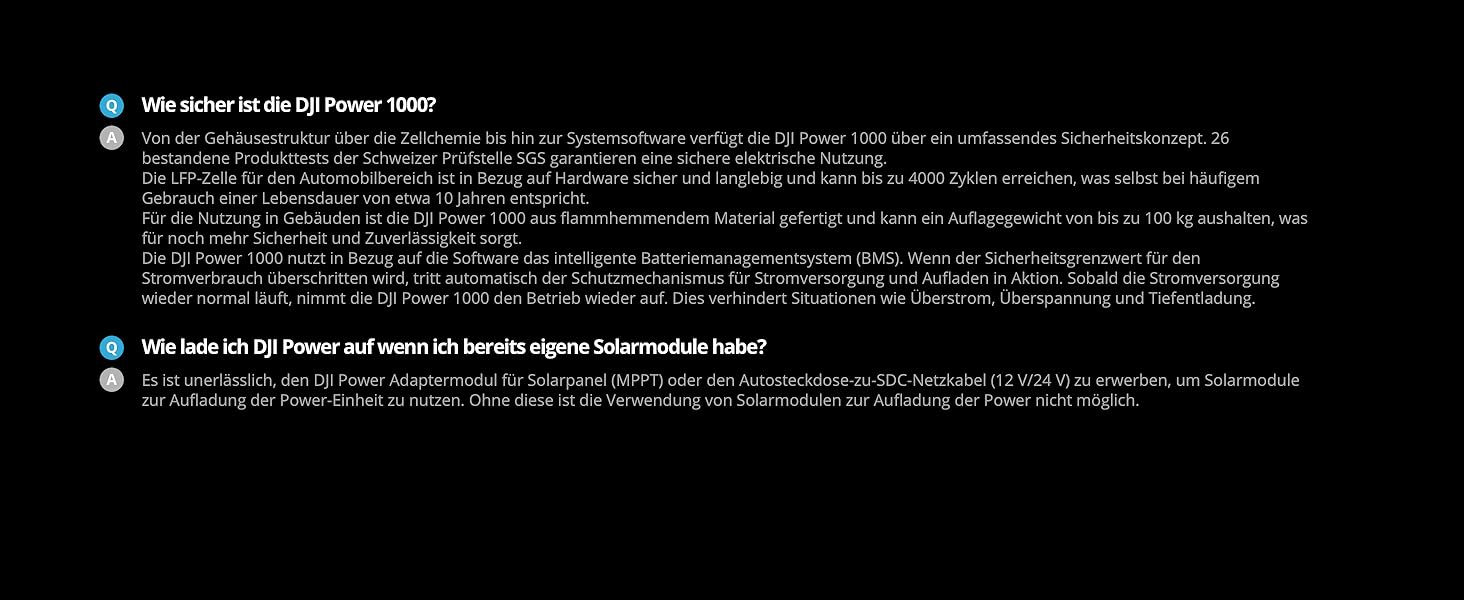 Портативна електростанція DJI Power 1000, 1024Wh, 2600W, LiFePO4 акумулятор, для кемпінгу/дому/RV, швидка зарядка