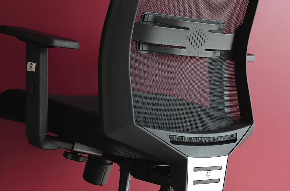 Офісний стілець для дому та офісу: ергономічний, компактний, з підлокітниками