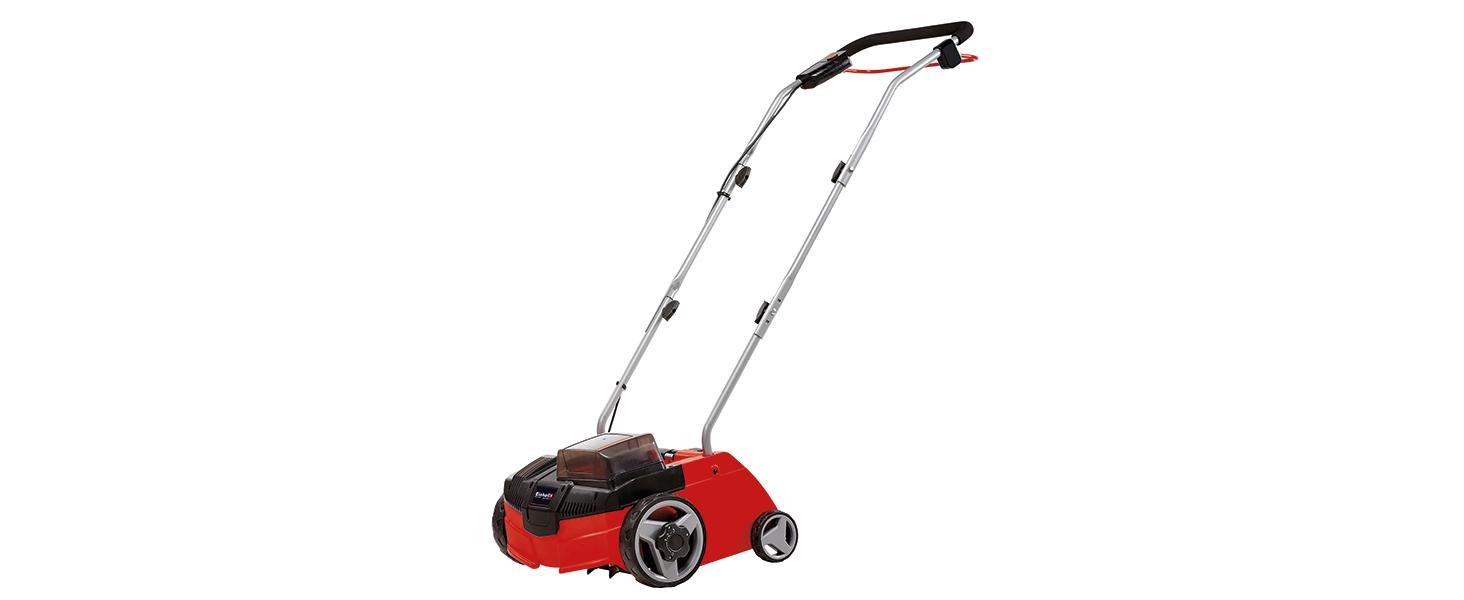 Einhell GC-CL 18/1 Li E-Solo – Акумуляторний повітродув (Power X-Change, 18 В, до 210 км/год, 2 насадки, регулювання швидкості, без акумулятора та зарядного пристрою)