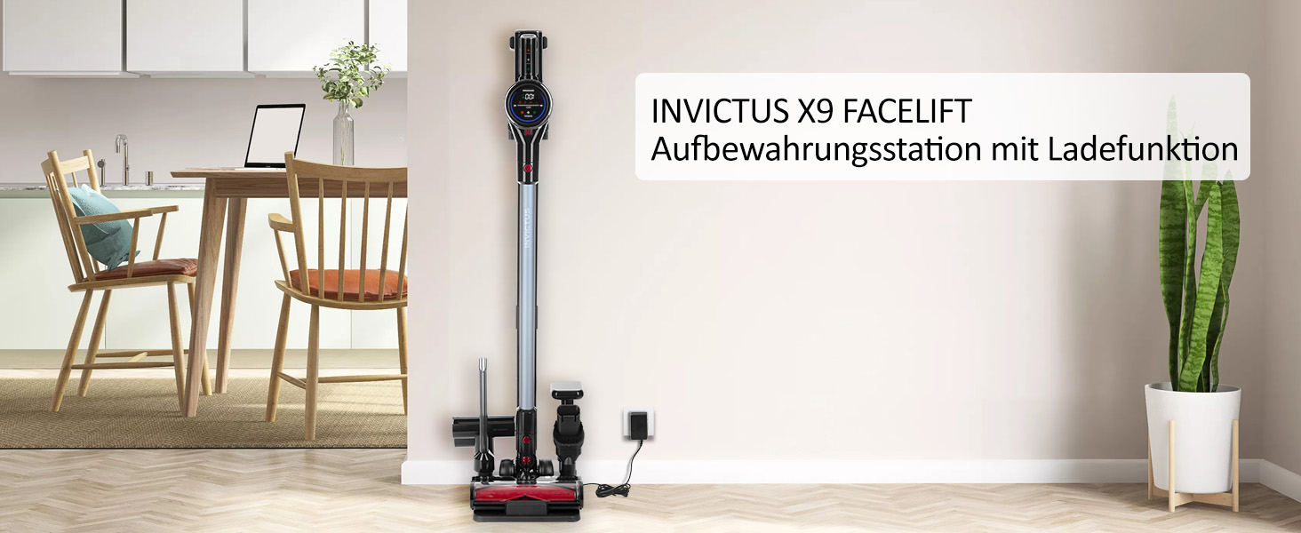 Зарядна станція Invictus X9 Facelift з функцією заряджання та простою конструкцією