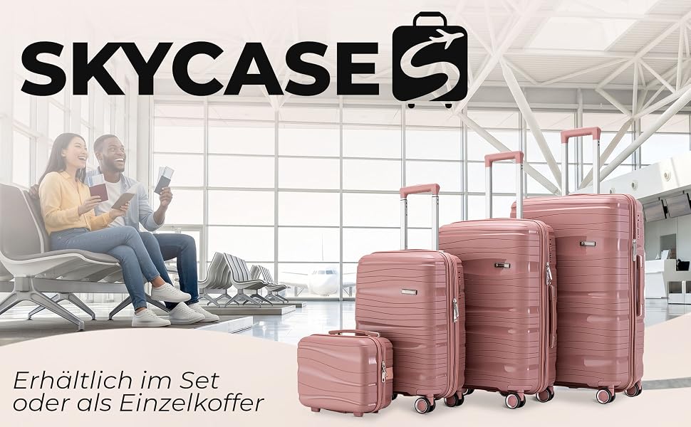 Валіза-кейc Travel One Hartschalen 32/60/98L рожева з кодовим замком та колесами 360°