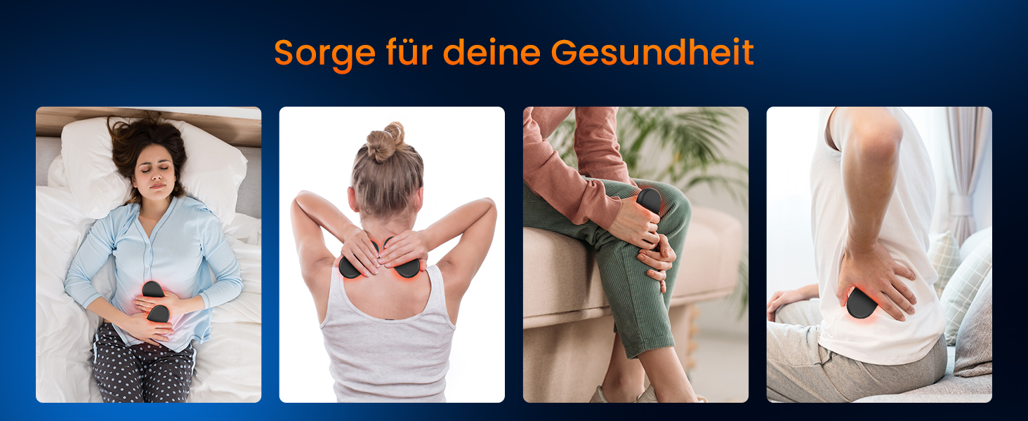 Електричні грілки для рук, 2 шт. з підзарядкою, 24 години тепла, 3 режими нагріву, портативні для жінок, чоловіків та пацієнтів з синдромом Рейно (блакитні)