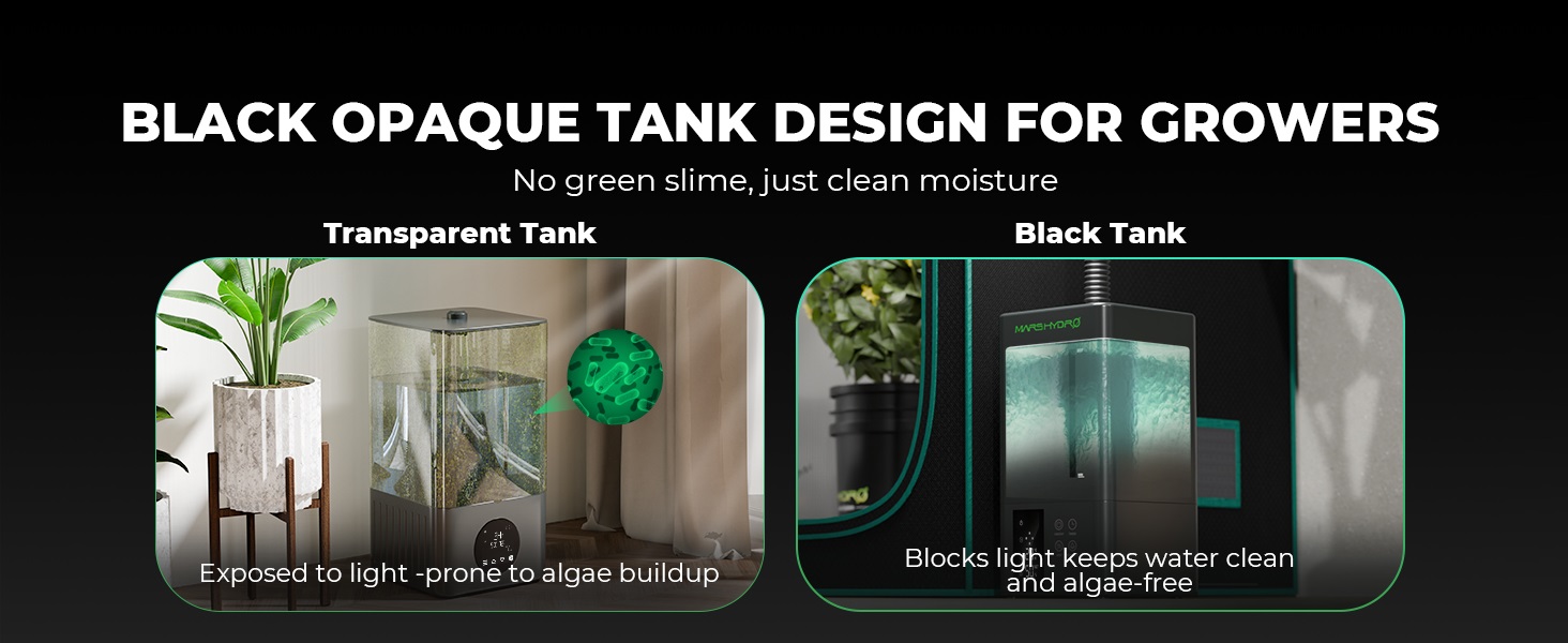 Зволожувач повітря для рослин MARS HYDRO 6л з таймером, ультразвуковий, для гроубоксів та теплиць