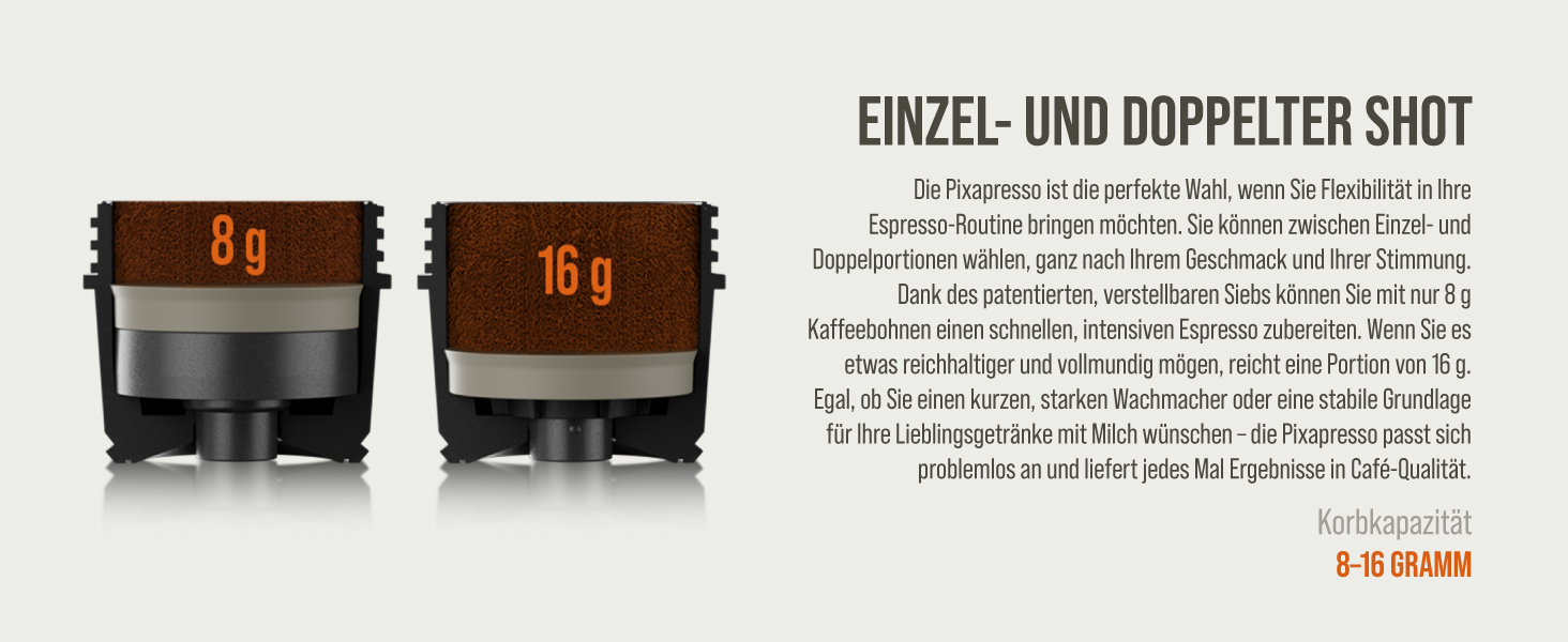 WACACO Електрична портативна кавомашина: 4 види кави, швидкий нагрів, 3 акумулятори 3000mAh, 20 Bar, для меленої кави та капсул NS, сенсорний екран, темно-бордовий