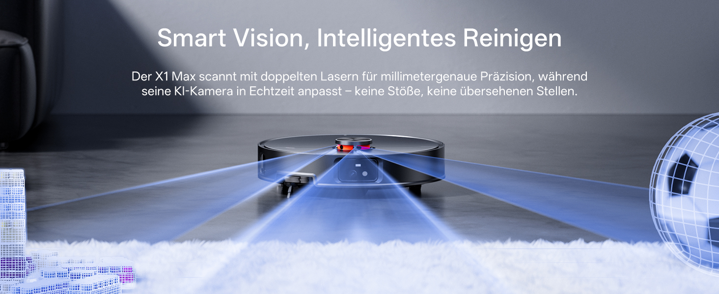 Робот-пилосос JONR X1 Max з функцією миття, 20000 Па, перешкоди 30 мм, миття гарячою водою 75°C, швидке сушіння гарячим повітрям 45°C, уникнення перешкод за допомогою ШІ та 360° навігація