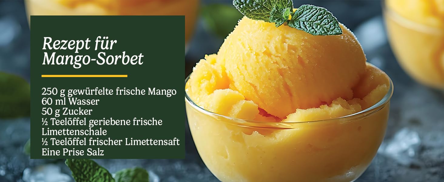 Морозивниця Cuisinart Solo Scoops ICEM10, 475 мл – для домашнього морозива, джелато, сорбету та замороженого йогурту, компактна, швидке приготування за 25 хвилин