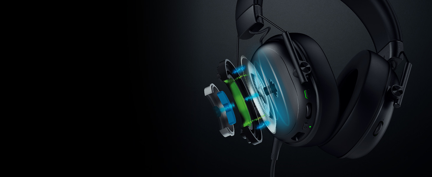 Razer BlackShark V3 X Hyperspeed: Бездротові ігрові навушники для ПК (280г, Bluetooth, мікрофон HyperClear, драйвер TriForce Titanium 50 мм)